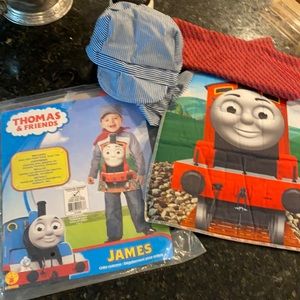 Toddler costume James the train